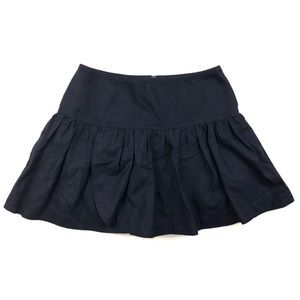 J. Crew Swish Navy Skirt